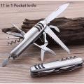 11 In 1 keychain Switz Multi-function Folding Multi functional Outdoors Survival Army keychain. 