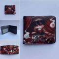 Anime Toilet-Bound Hanako-kun Cartoon Short Wallet With Card Holder Coin Pocket Men Purs. 