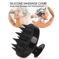 Silicone Shampoo Brush Clean The Scalp Thoroughly Scalp Massage Easy Foam Head Massage Brush Shampoo Brush Bath Comb Care Tool. 