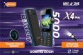 Xmobile X4 Pro - 5000mAH Battery - Dual Sim - Thunder Stereo Speaker - 4 Beaming Torch Light - 2.4 Inch Display - Smart camera - Wireless FM radio - Audio & Video player - Auto Call recording - Bluetooth - 1 Year brand Warranty. 