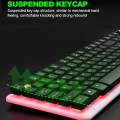 Lemeide TX35 Keyboard Lightweight Design Luminous Wired RGB. 