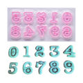 Cutter Mold Cake/cookie Tools Fondant Capital/letter/number Plastic. 