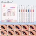 Dragon Ranee Colorful Eyeliner Pencil Kit Matte Waterproof Eyeliner - 10Pcs. 
