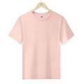 Heavyweight combed cotton short sleeve t-shirt advertising shirt wholesale overalls custom printed logo embroidery undershirt tops. 