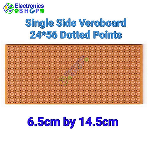 Stripboard Veroboard Prototype Dotted Strip Board 6.5 x 14.5cm Vero Board