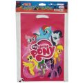 My Little Pony Goody Bags - 10 x 6 Inch - Gift Bags - My Little Pony Theme - Pink - Girls - Pack Of 10. 