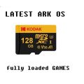 100%Original Product+FREE Shipping+COD 128GB microSD card for R35S & R36S w/ 16,000+ GAMES and updated ARK OS. 