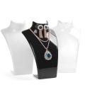 Jewelry Necklace Earrings Plastic Mannequin Bust Display Stand Organizer Holder. 