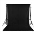 Backdrop Chroma Key black colour. 