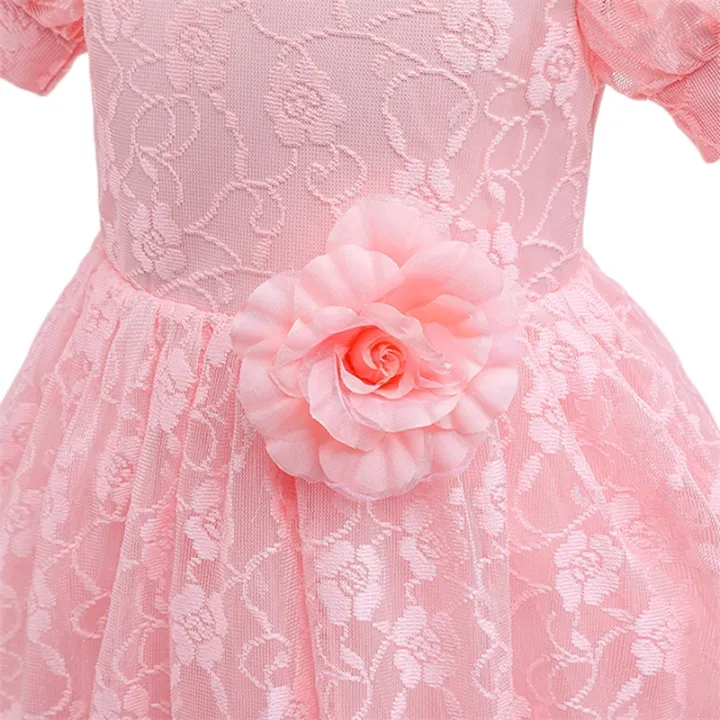 Toddler%20Girls%20Lace%20Princess%20Dress,%20Sleeveless%20Round%20Neck%203D%20Flower%20Formal%20Dress%20Party%20Gown%20-%20Image%206