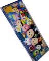 Doraemon & Disney Mix Character Pencil Box Leather Milk Double Side (2-211) (Pack of 2). 