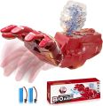 Iron Man Electric Ball Blaster Gun Toy Set with Goggles, Strong Power Gel Blaster Arm Toys for boys, Rechargeable & Reusable, Automatic Gel Burst Outdoor Toys Perfect for Summer Play Pool Party or Birthday Gift For Boy. 