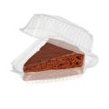 【shengxiong6525】100PCS Plastic Pie Pizza Box Snack Transparent Container Cake Packaging Boxes Plastic Transparent Cover. 