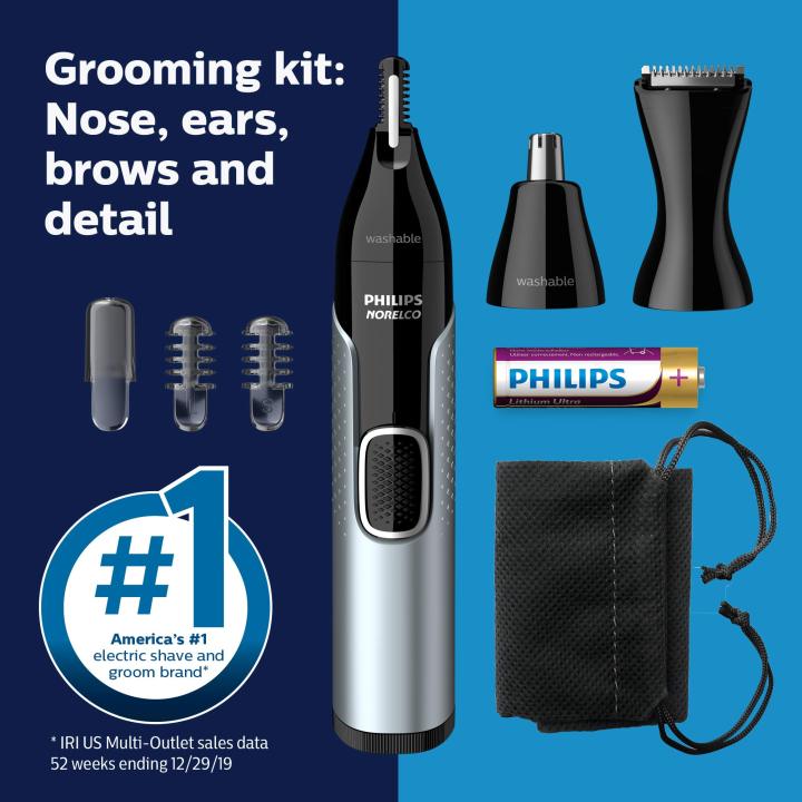 Philips Norelco 5000 Nose Trimmer, Nose, Ears, Brows - NT5600/42