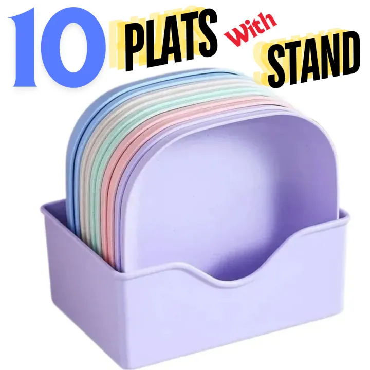 10Pcs%20Food%20Grade%20Plate%20Plastic%20Multi-function%20Creative%20Spit%20Bone%20Dish%20Household%20Dish%20Round%20Square%20Elliptical%20Plate%20Set%20Dining%20Table%20Garbage%20Plate%20-%20Image%2010
