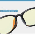New Upgraded Red-Green Blindness Glasses Men and Women Common Use Color Weakness Eyeglasses Black Frame Oval. 