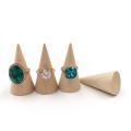 Organizer Ring Organizer Durable Holder Wooden Wooden Cone Cone Ring Holder for Ring Supplies. 