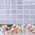 10 pcs 3D Nail Sticker Gem Rhinestone Self Adhesive Transfer Decals Nail Art Decoration DIY Manicure Design. 