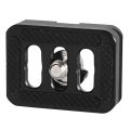 Quick Release Plate for Sirui Tripod with C-10,C-10X,E-10,E-20 Ball Heads and for 3T-35R/T005 Series Tripod Kits 4PCS. 