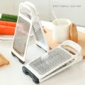 Foldable Cheese Graters, Detachable Handheld 2 Sided Ginger Shredder. 