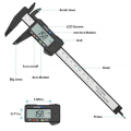 Digital Caliper Measuring Ruler Tool LED Screen Precision 0.1mm / 0.01 Measuring Inside Outside Depth Accuracy. 