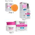 Pack of 3 Glow Face Cream Facial Soap ,Face Serum Skin Care Set. 