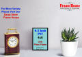 0.5 Photo Frame Wall Decoration Photo Frame, Wall Art Hanging Single Rectangular Vertical & Horizontal Frame Home Decoration Picture Gallery for Living Room Study Room: PVC Frame House. 