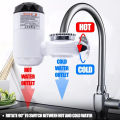 Free Installation Instant Electric Water Heater Tap, 3s Fast Heating Digital Display, Hot Water Faucet Heater, Heating Faucet Tankless Instantaneous Water Heater 220 V. 