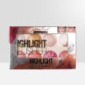 Seven Cool Blush Highlighter 8 Colors. 
