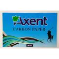 Carbon Paper Axent Blue - 80 Sheets. 