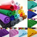 Thick Felt Sheet, Felt Fabric Sheet (36x44 Inch), Decoration felt Sheet, Activity Felt Sheet, Color Black. 