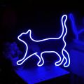 Neon LED Light Cat shape Sign decoration light beautiful design for home and gifting item. 