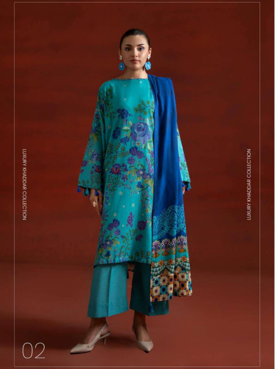 2pc Khadar Printed Dress by DressCode 02