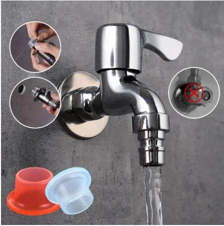 20Pcs Faucet Leak-Proof Sealing Gasket Washer Silicone Raw Belt