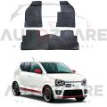 Suzuki Alto Japanese 7D Floor Mat (Flat Style) 3PCS - Model 2014-2025. 