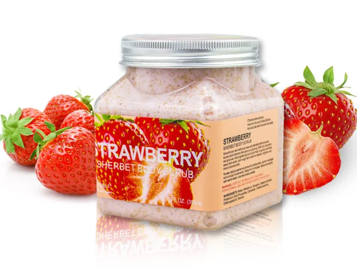 WOKALI%20Strawberry%20Sherbet%20Body%20Scrub%20350ml%20WKL692%20-%20Image%205