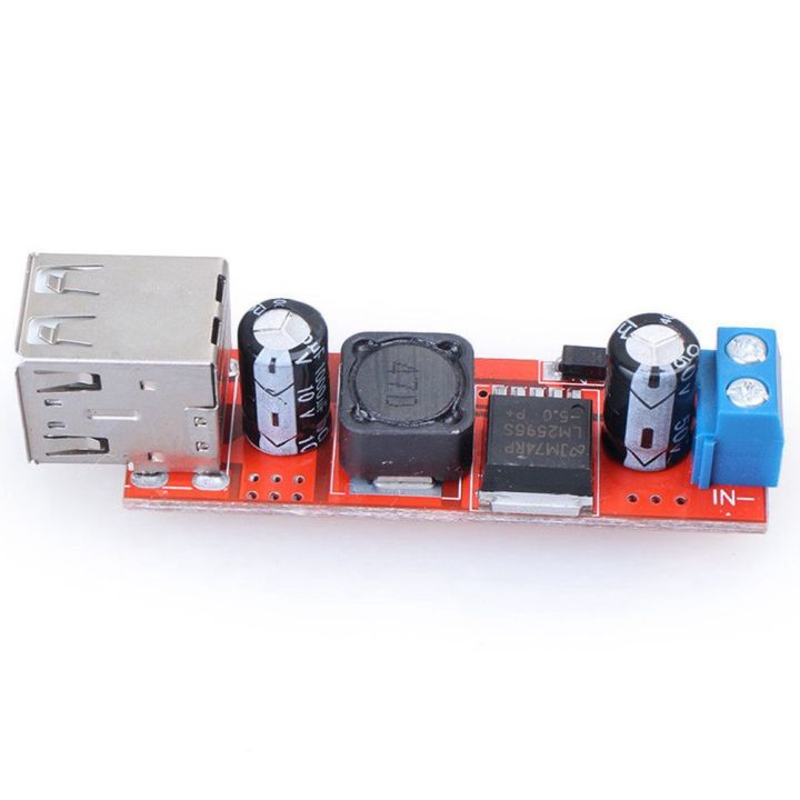 Dual USB 9V/12V/24V/36V to 5V Converter DC-DC 3A Power Module | Daraz.pk