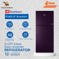Dawlance Refrigerator | Model 9160 LF Avante+ Double Door Refrigerator | Glass Door Refrigerator With 40% Bigger Crisper And 10% More Storage-12 Years Compressor Warranty.. 