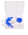 Swimming Ear Plugs With Nose Clip - Blue. 