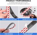 Magnetic Tape with 3M Adhesive Backing Flexible Magnet Strips Multi-Purpose Adhesive Magnetic Strips for Home and Office Use - Easy to Cut and Use. 