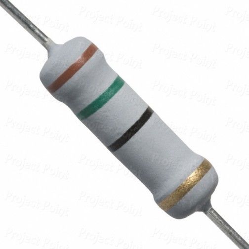 5% tolerance Film Resistors 220/620/200/100/10 Ohm Resistors 5 pcs, 3W 5% Tolerance Film Resistors, DIY Electronic Projects and Experiments
