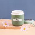 Lock and lock breakfast cup porridge cup insulation lunch box office worker lunch box stainless steel 304 lunch box student portable. 