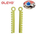 OLEVO 200Pcs/20Sticks Dental Elastic Elastomeric Ligature Ties Orthodontic Leagues for Teeth Braces Brackets O-Ring Rubber Bands. 