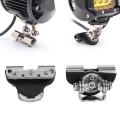 2pcs LED Light Bar Mounting Brackets Hood Offroad Work Light Clamp Holder. 