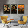 Singer Album Cover Poster Music Prints Custom Album Posters Hip Hop Vintage Room Home Decor Retro Kraft Paper Art Wall Painting. 