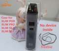 OXVA Xlim Pro SE2 / SE Transparent Flip Cover Protective Case Shell with Metal Lanyard. 