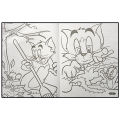 Tom and Jerry - Large Size Coloring Book - Coloring & Painting Activity for Kids. 