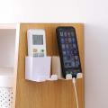Wall Hanging Remote Controller Mobile Phone Bracket Storage Box No Hole Switch D. 