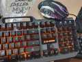 Keyboard and mouse T8  backlight keyboard with RGB 5 buttons 2400 DPI Wired keyboard & mouse combo pack. 