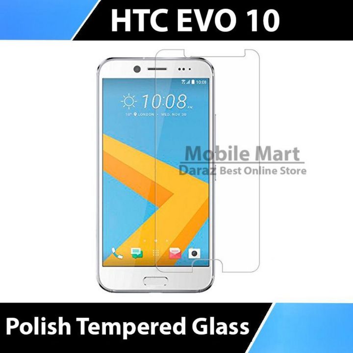 2Pcs Htc Evo 10 Tempered Glass Screen Protector For Evo 10 - Polish Glass